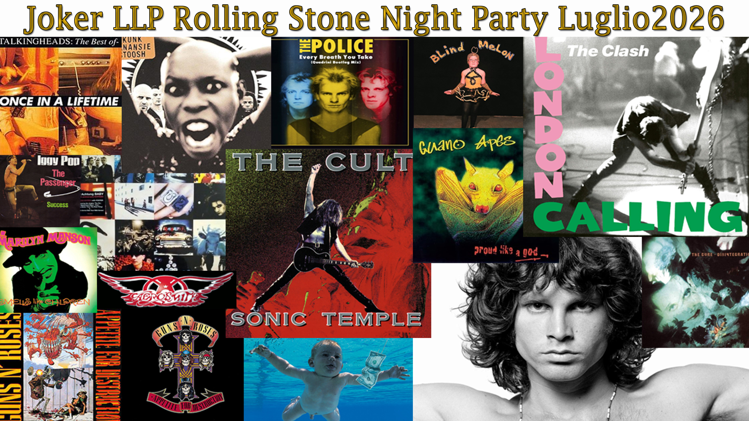 Serata DJ Set Venerdì Rolling Stone
