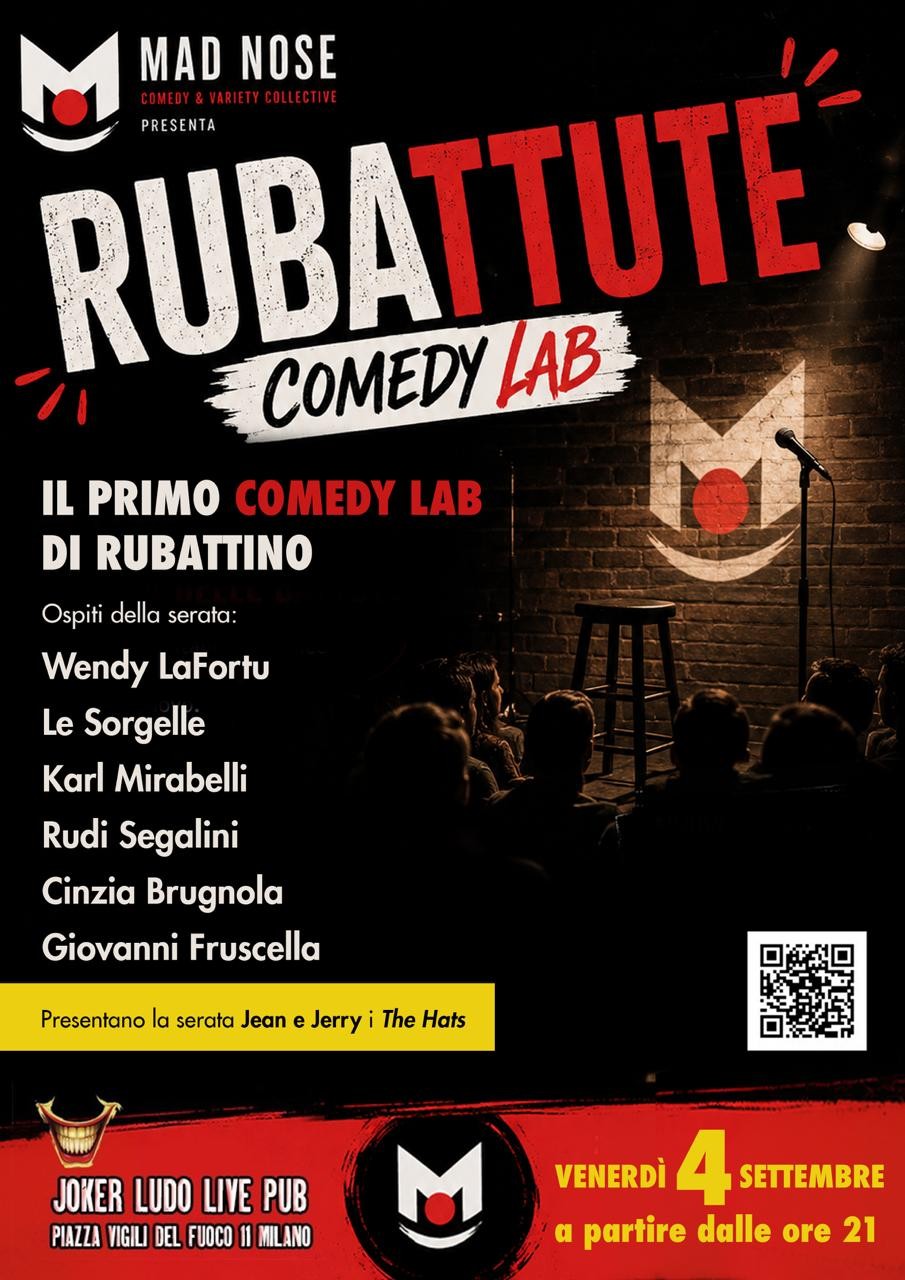 RUBATTUTE - Serata Comici sul Palco